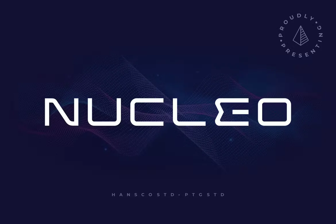Nucleo Square Font