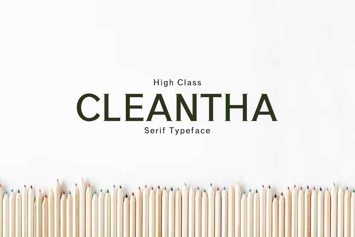 Cleantha Serif Font Family Pack