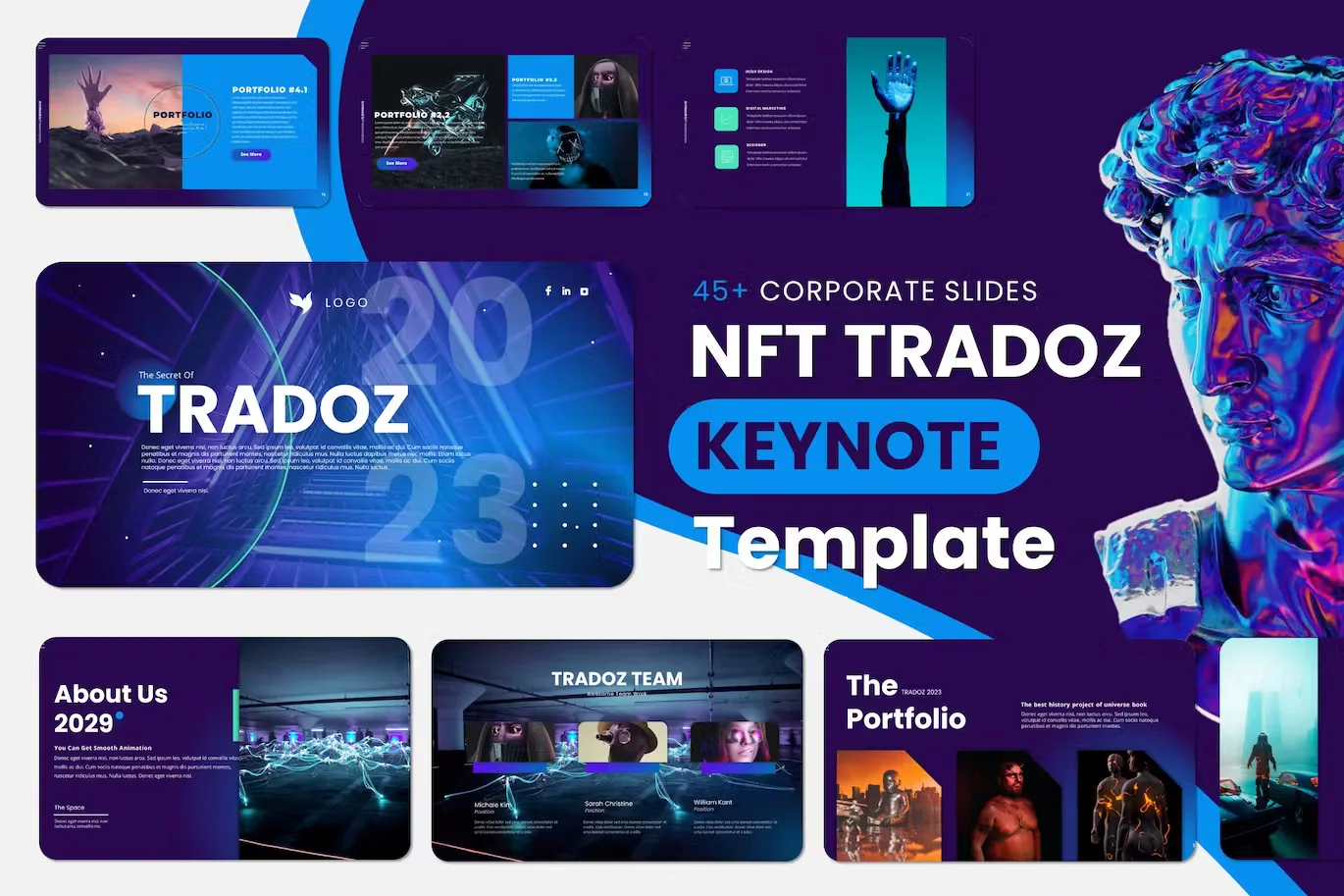 Tradoz - Keynote Presentation Template