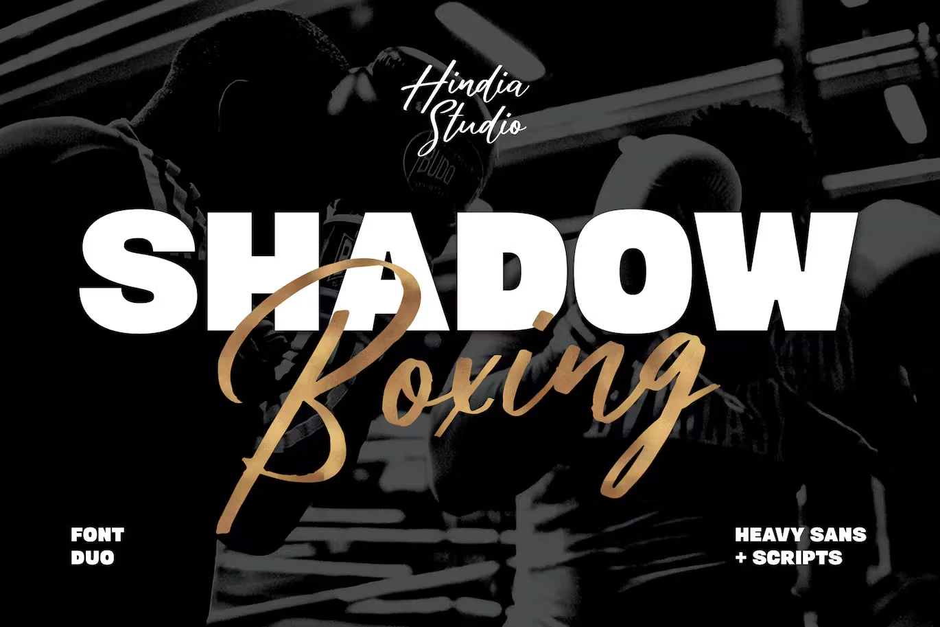 Shadow Boxing Font Duo