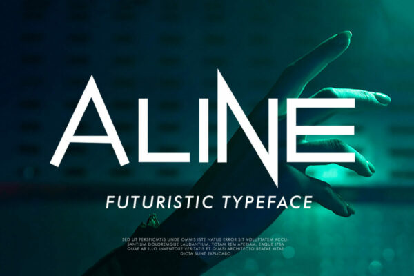 Aline Futuristic Font – Free Font