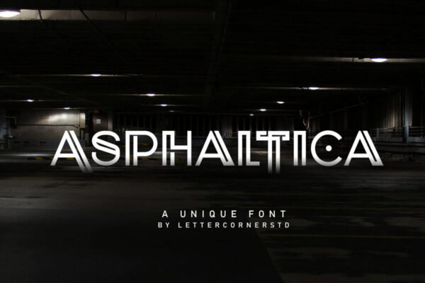 Asphaltica Display Font – Free Download