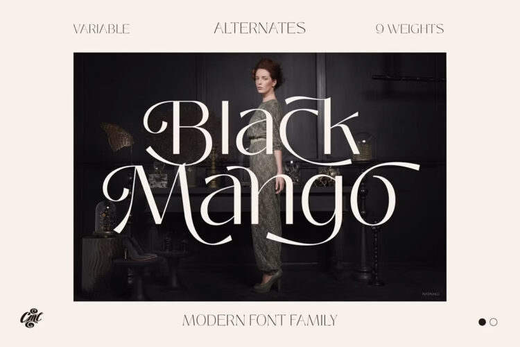 Black Mango Font Feature Image
