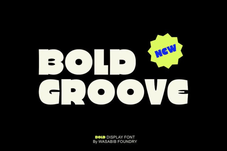 Bold Groove Display Font