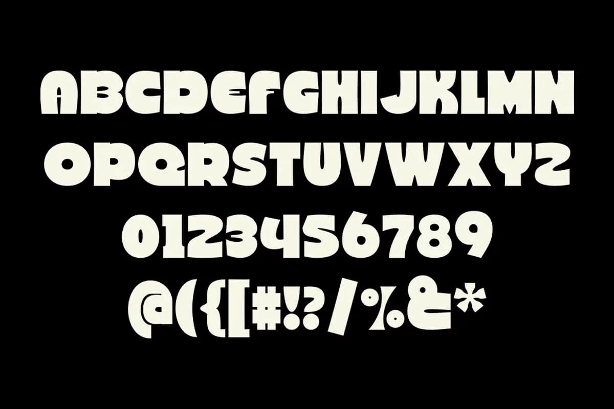 Bold Groove Display Font Preview 5