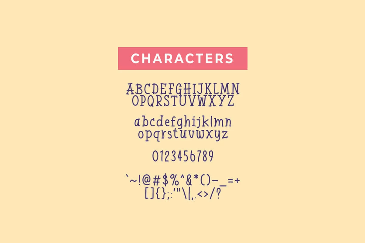 Catbrother Script Font Preview 3