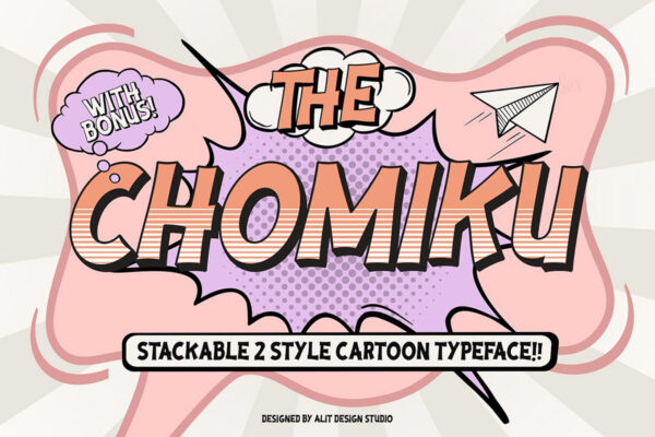 Free Chomiku Display Font