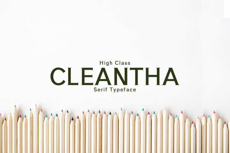 Cleantha Serif Typeface