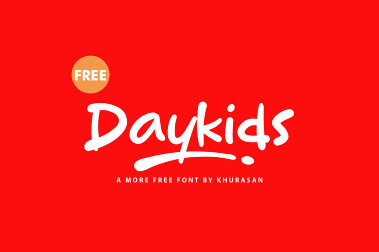 Free Daykids Script Font