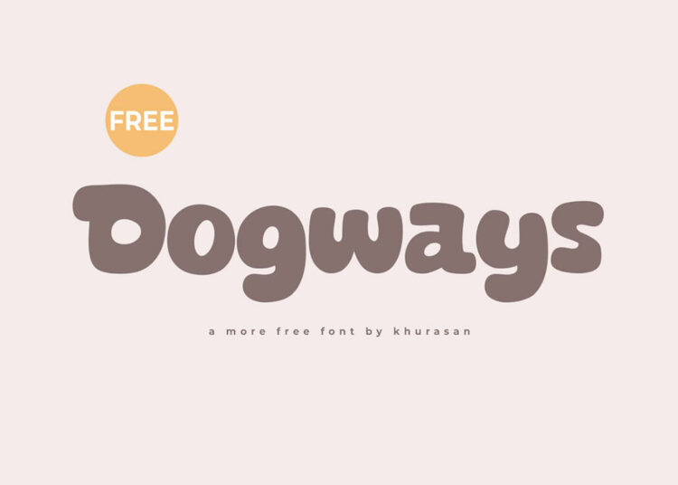 Dogways Display Font