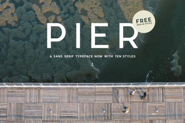 Free Pier Sans Serif Font