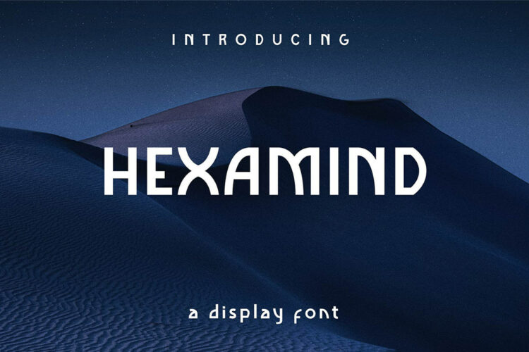 Free Hexamind Display Font