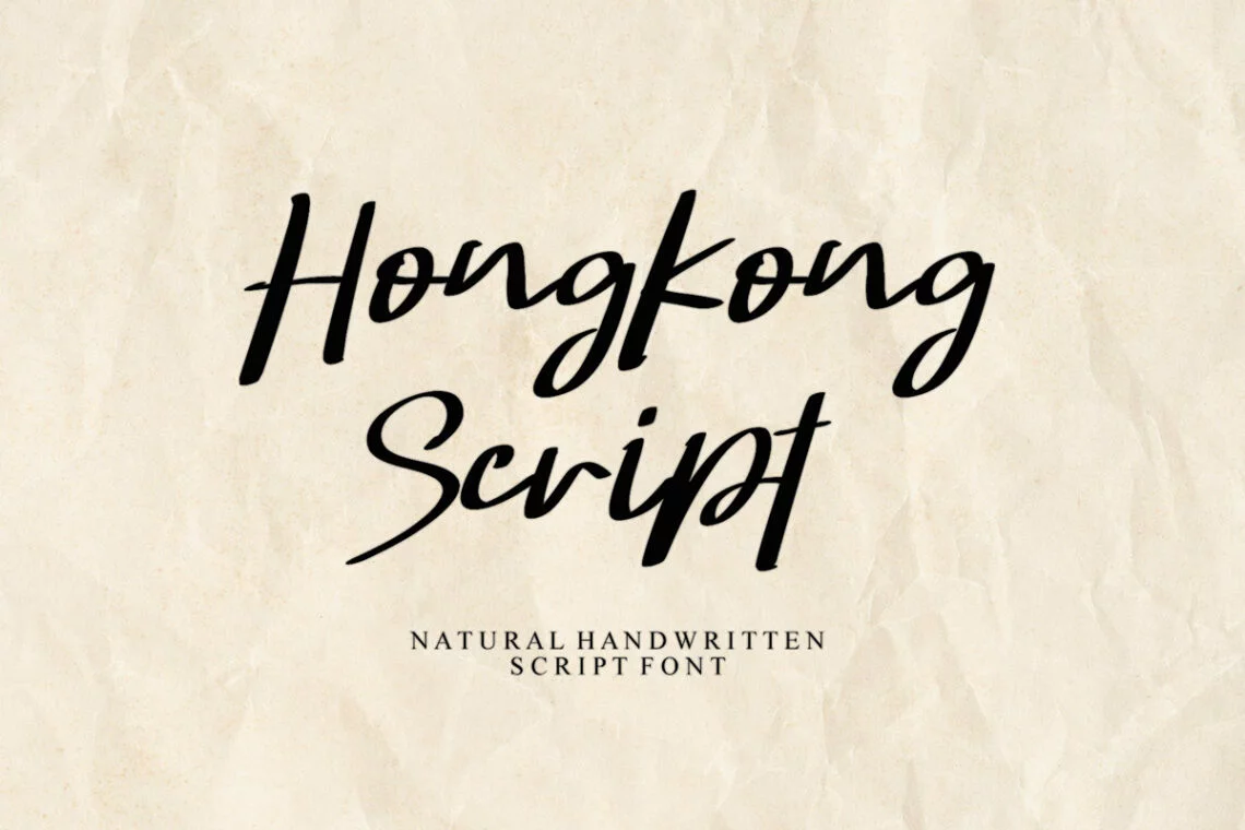 Hongkong Script Font