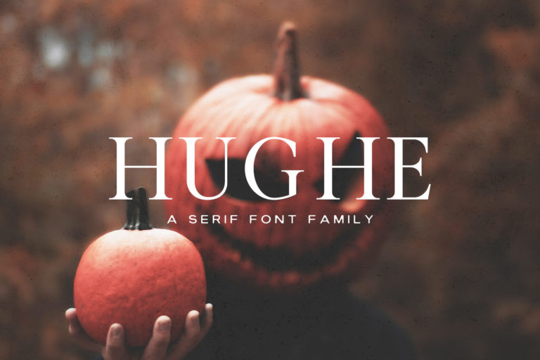 Hughe Serif Font Family