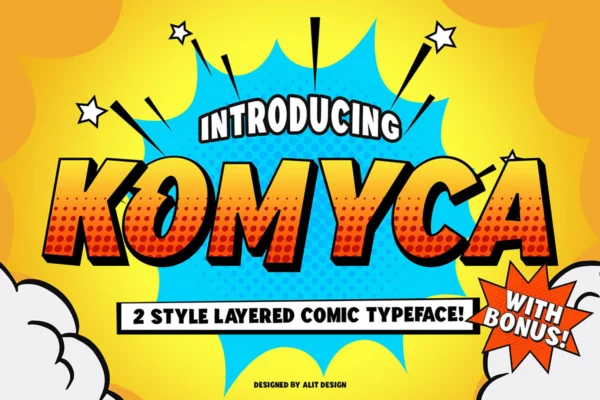 Free Komyca Comic Font