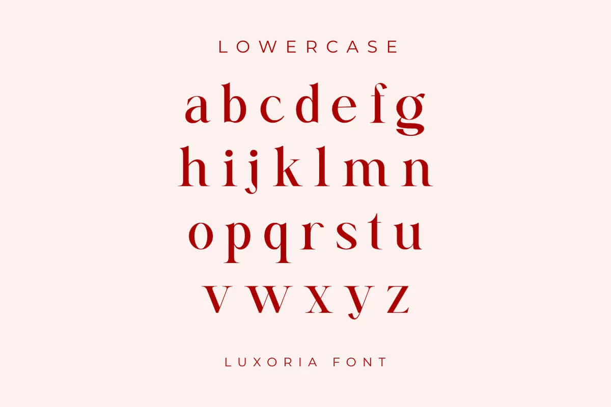 Luxoria Serif Font Preview 7
