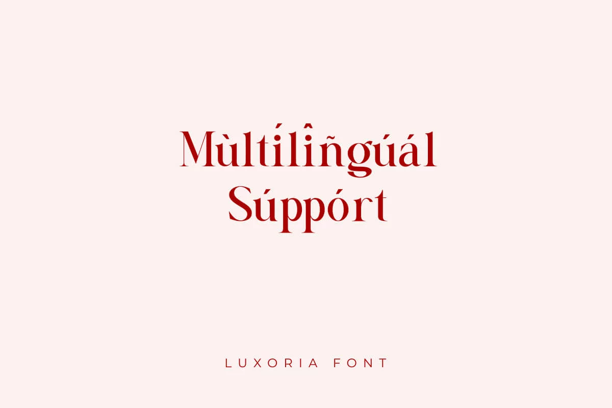Luxoria Serif Font Preview 8