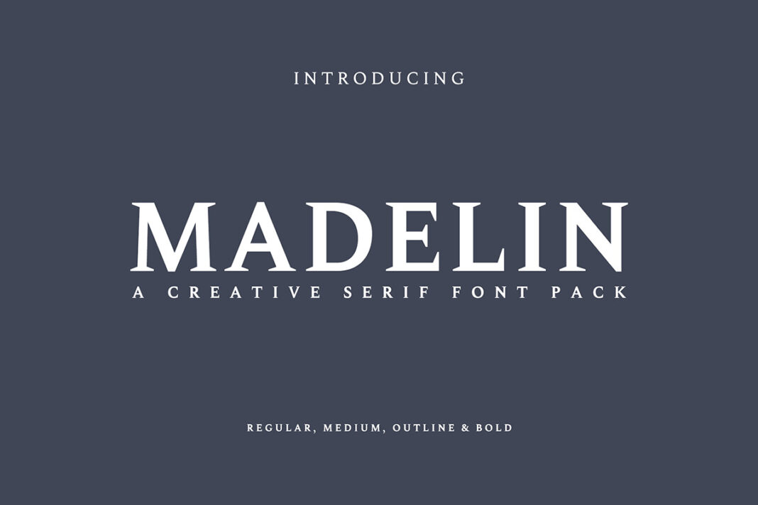 Madelin Serif Font Family