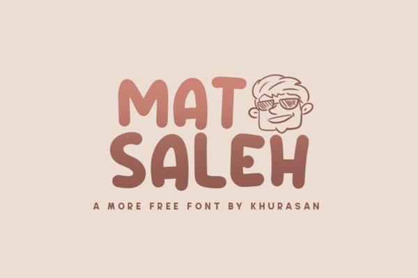 Free Mat Saleh Display Font