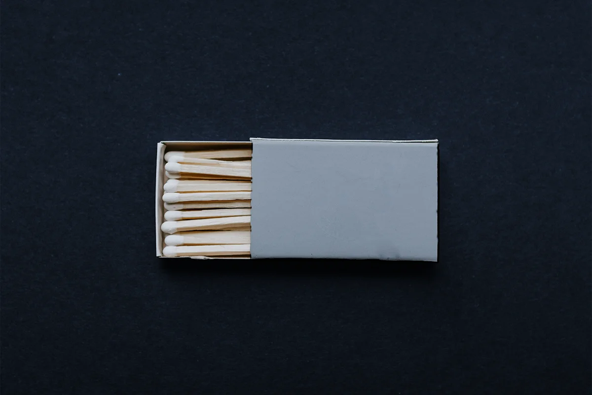 Matchstick Box Mockup Preview Image
