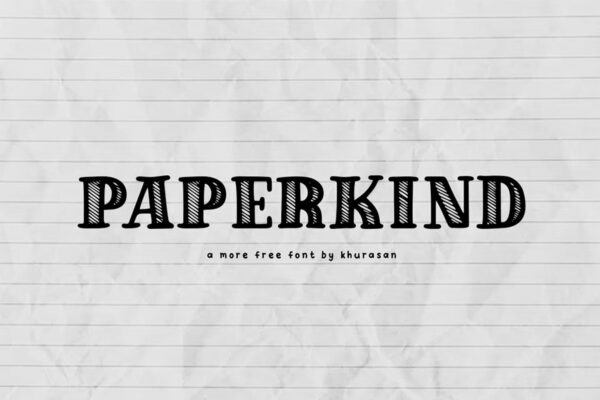 Paperkind Display Font – Free Download
