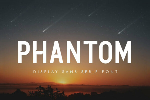 Phantom Display Font – Free Download