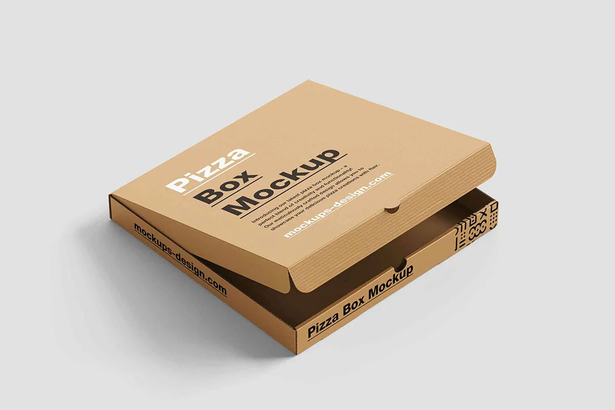 Pizza Boxes Mockup Preview 2