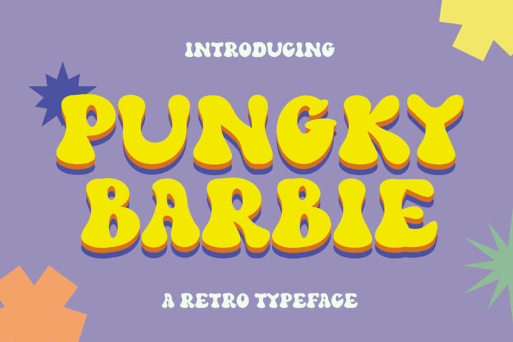 Pungky Barbie Display Font Feature Image