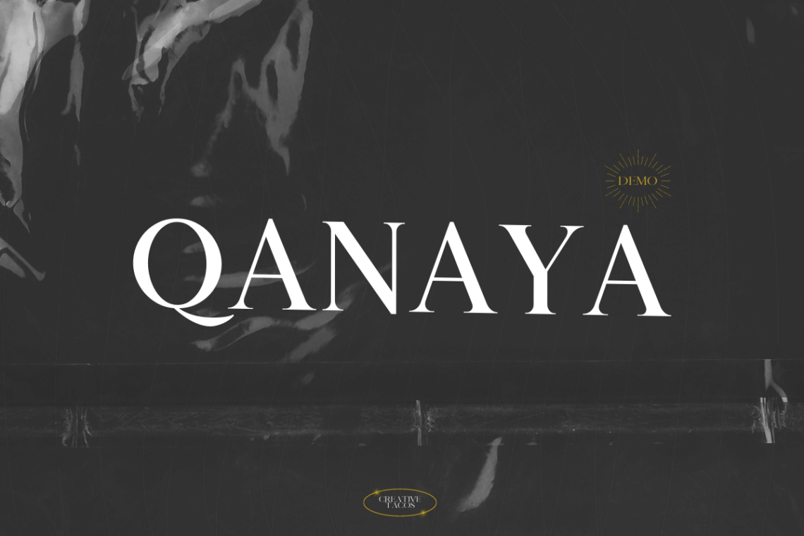 Qanaya Serif Font Demo