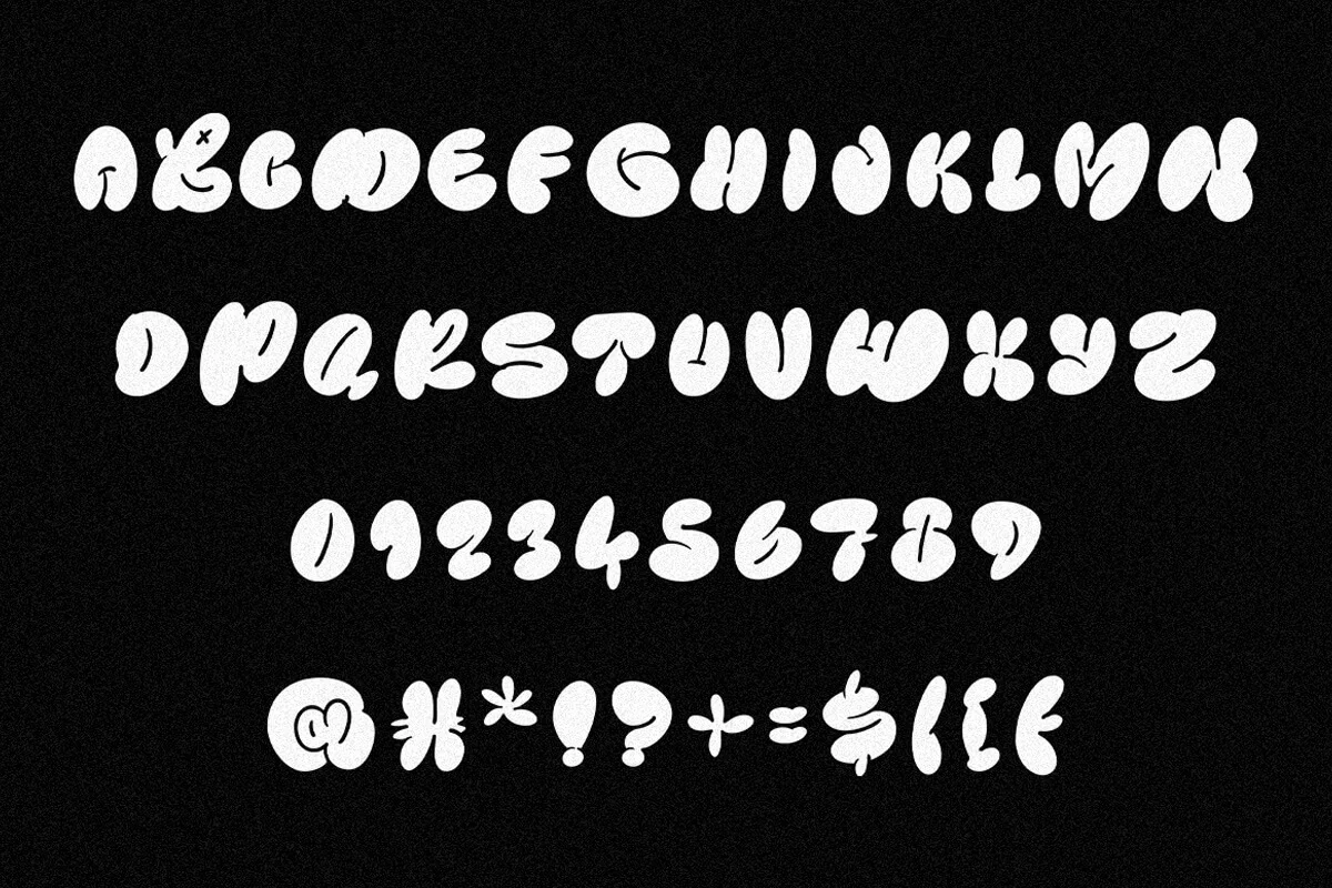 Rawbeat Display Font Preview 7