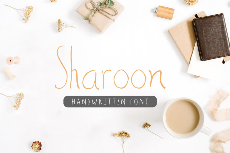 Sharoon Handwritten Sans Serif Font