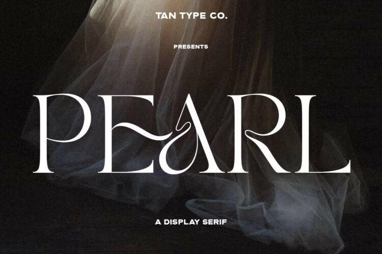 Tan Pearl Font Feature Image