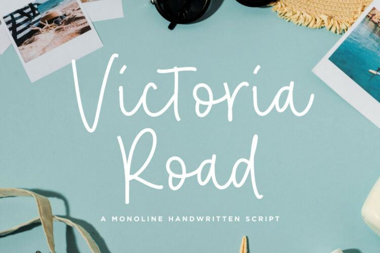 Victoria Road Handwritten Font