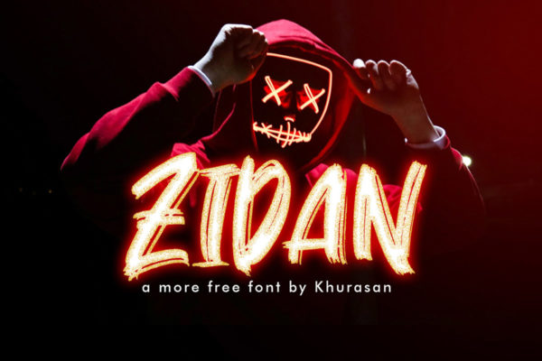 Free Zidan Display Font