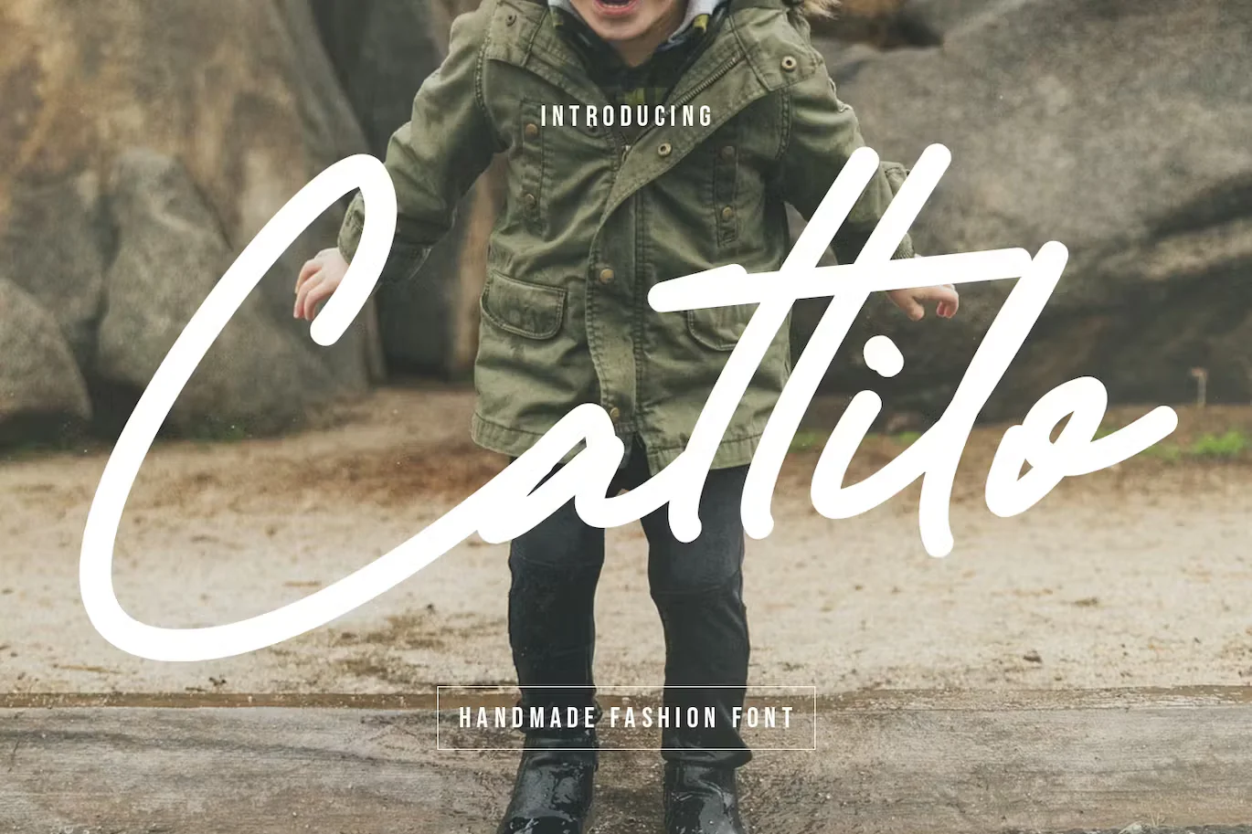 Cattilo Kids Handmade Fashion Font