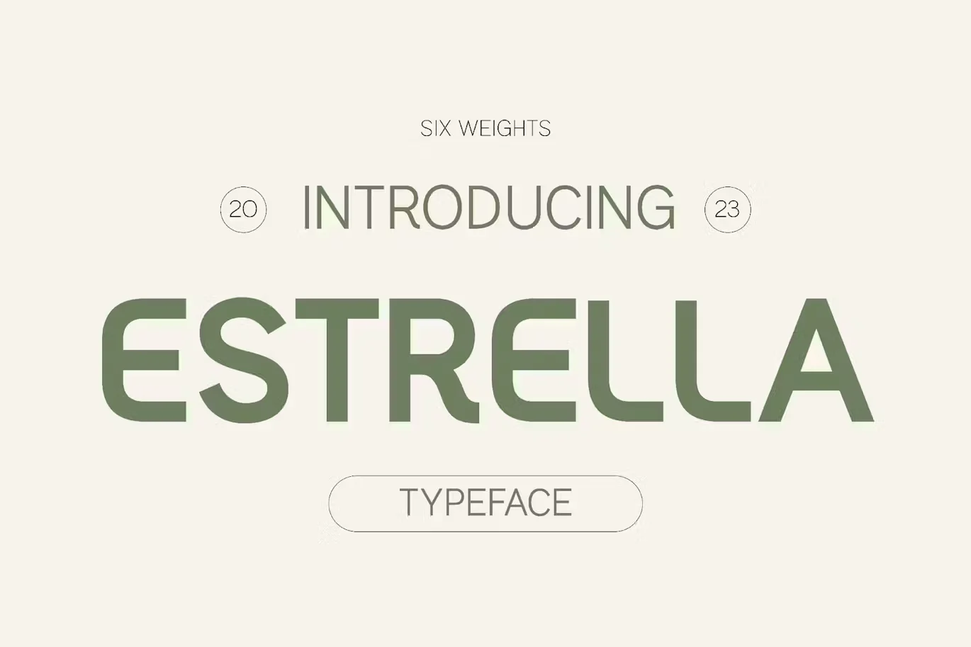 Estrella - Modern Sans Serif