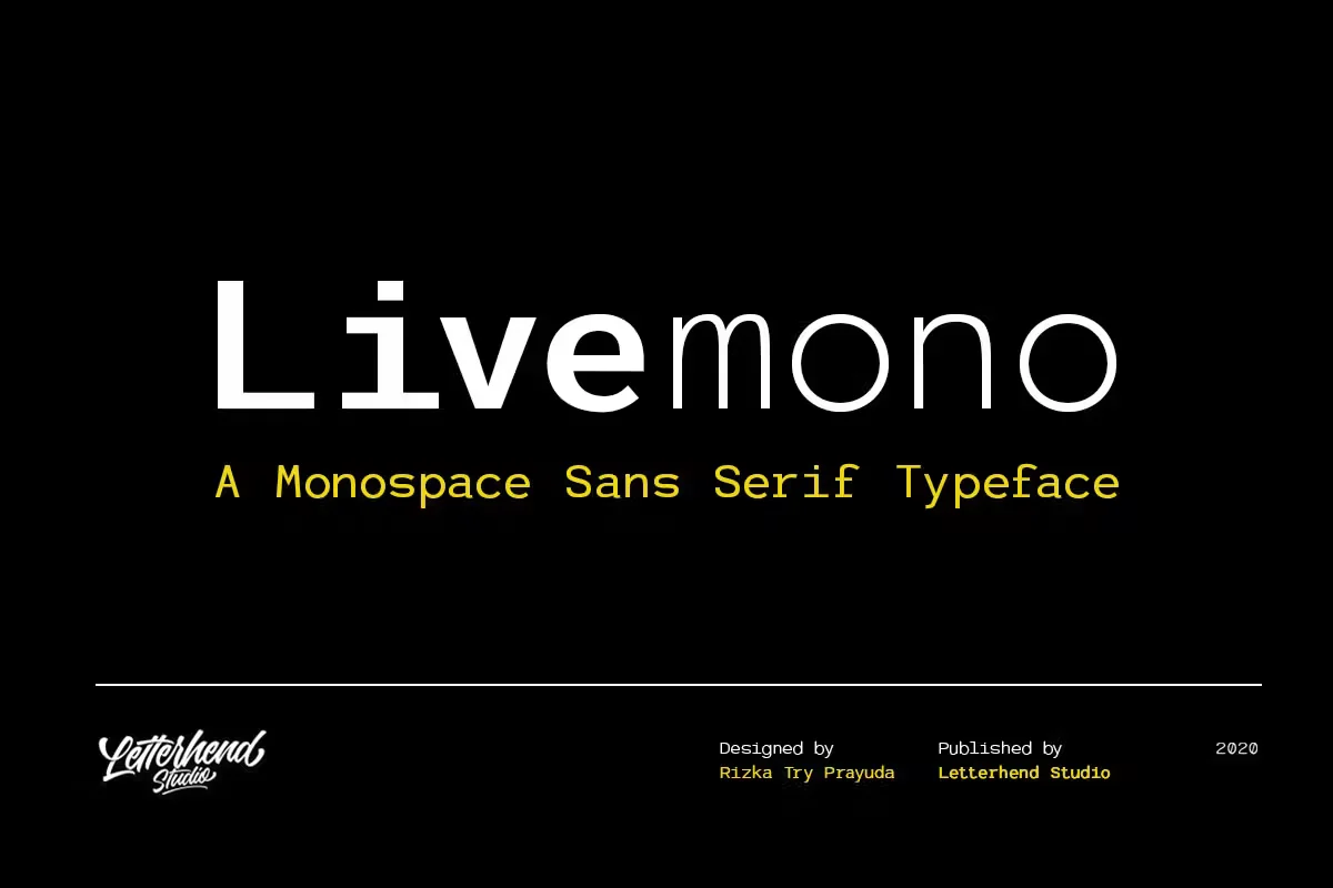 Livemono Coding Font