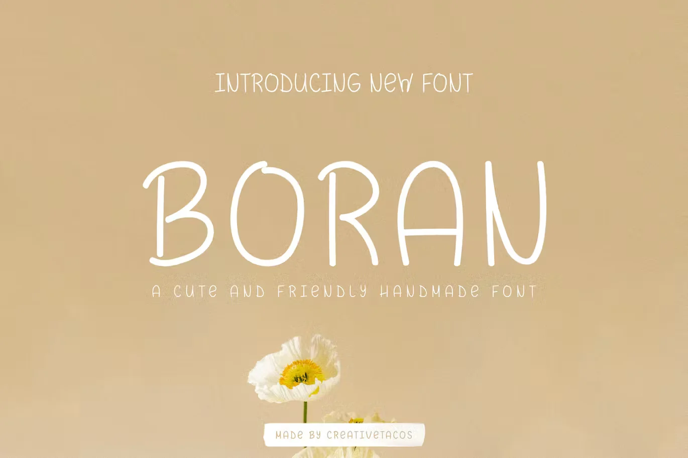 Boran Handmade Font