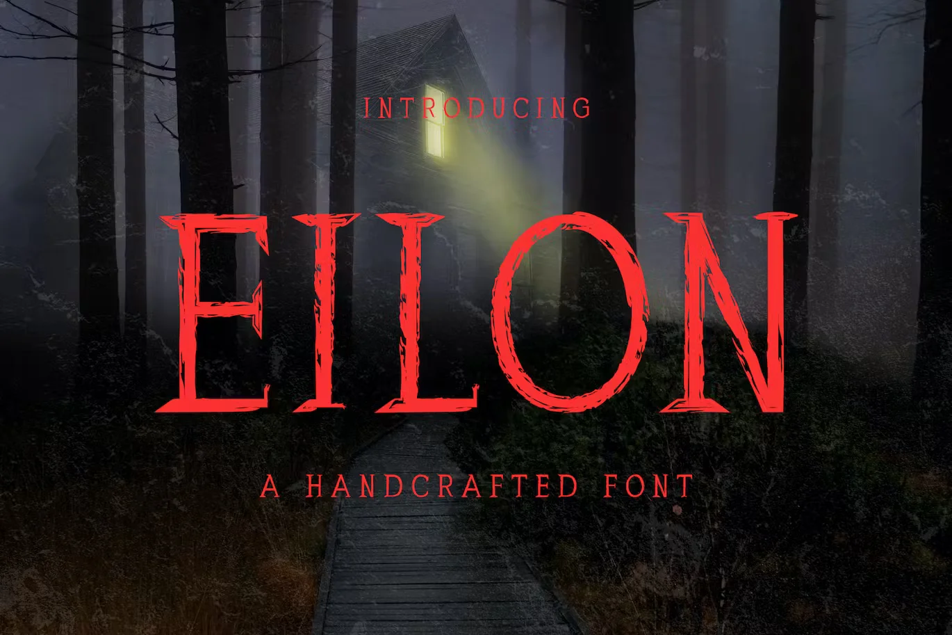 Elion Handcrafted Font