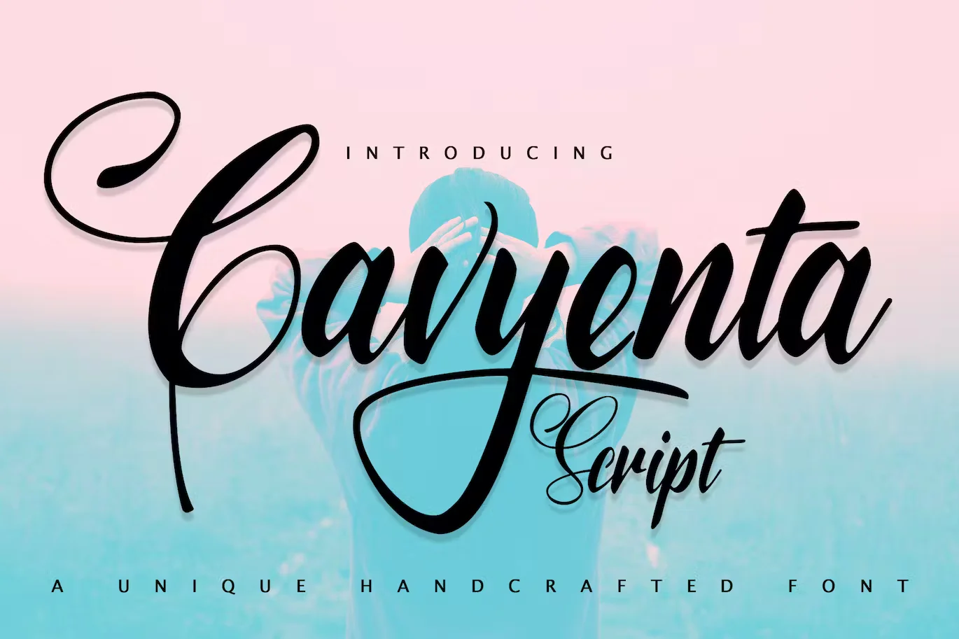 Cavyenta | A Unique Handcrafted Font