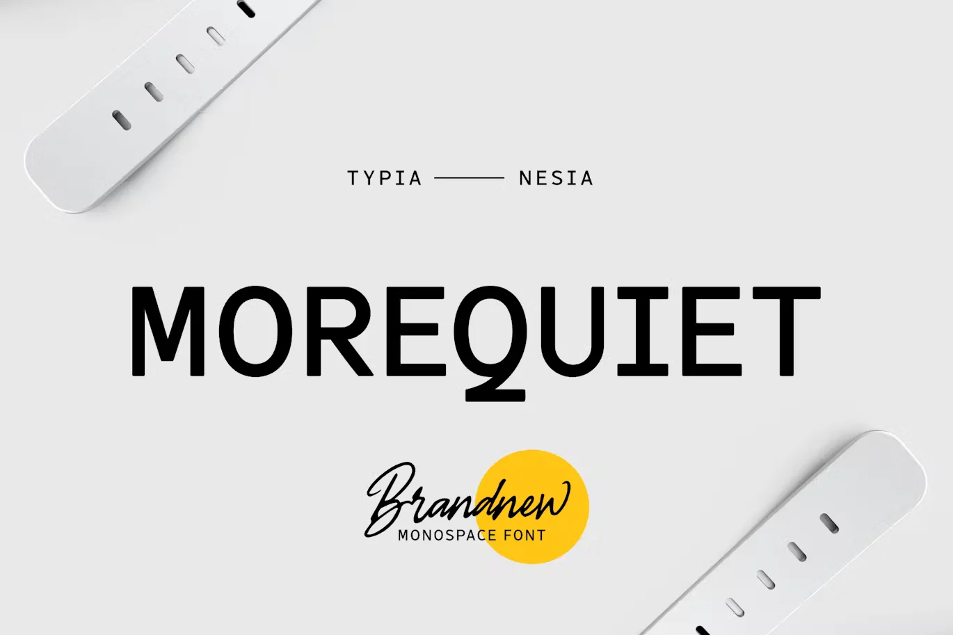 Morequiet - Modern Coding Sans Serif Font