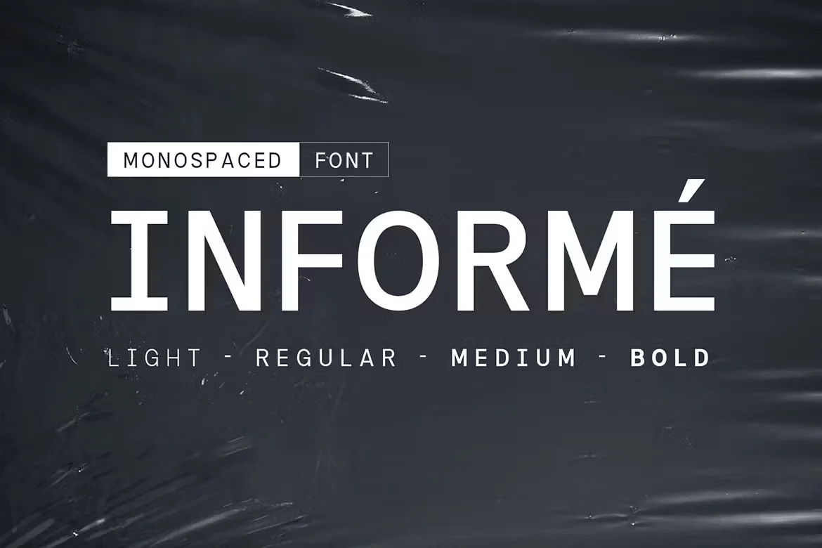 Informe - Monospaced Coding Font