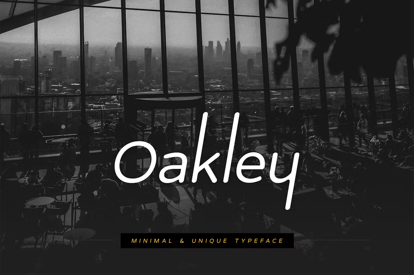 Oakley Minimal Typeface