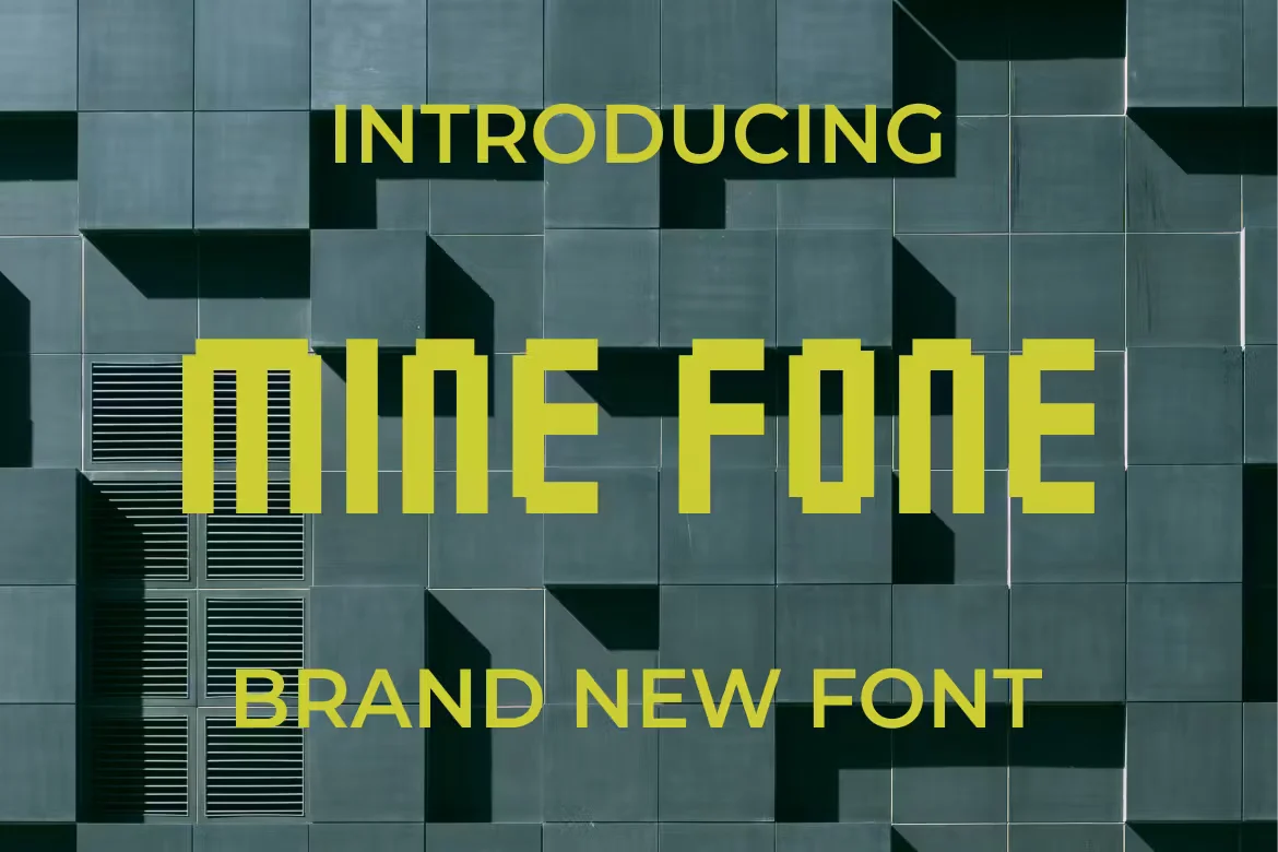 Mine Fone Font
