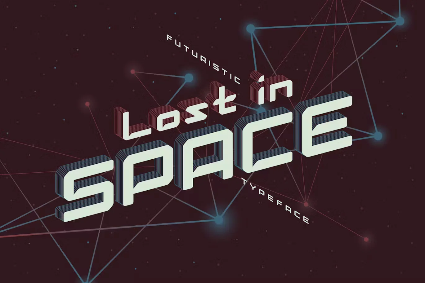 Lost in space Square Font
