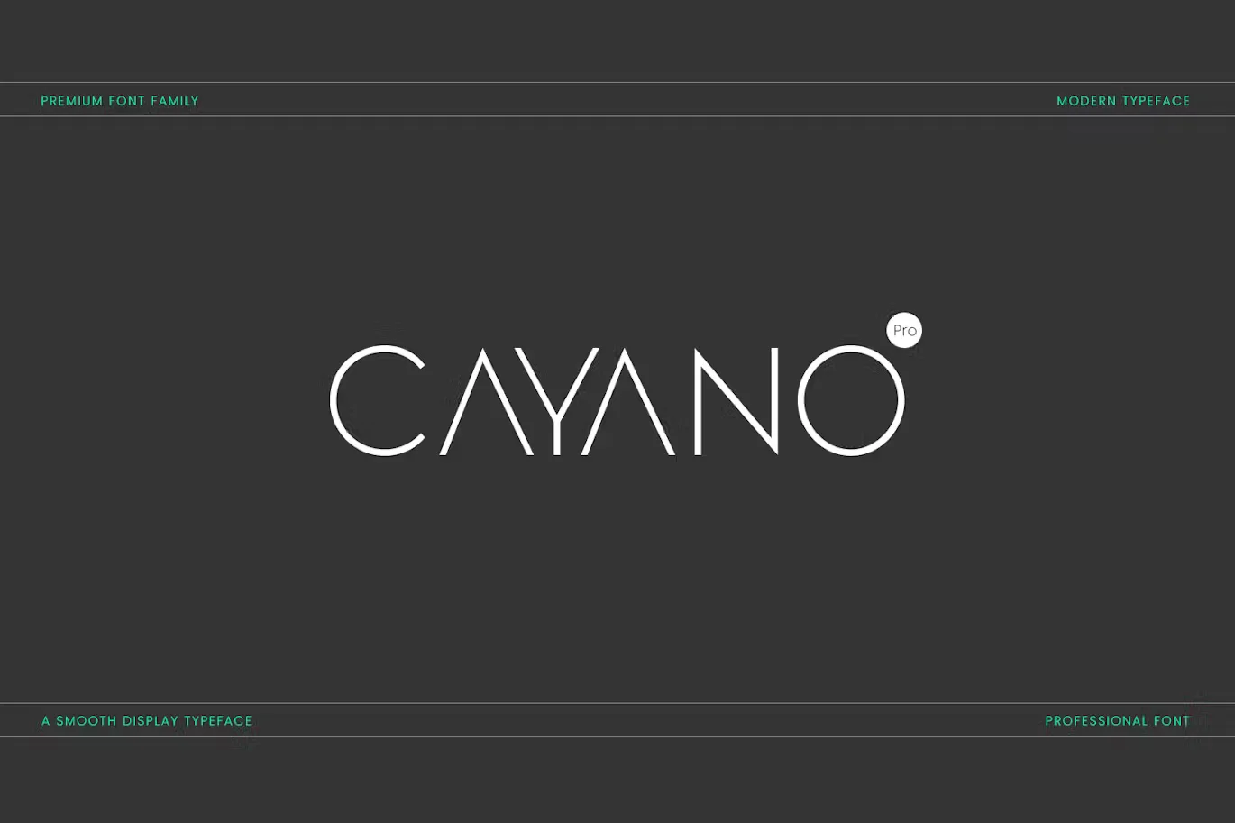 Cayano Pro Font