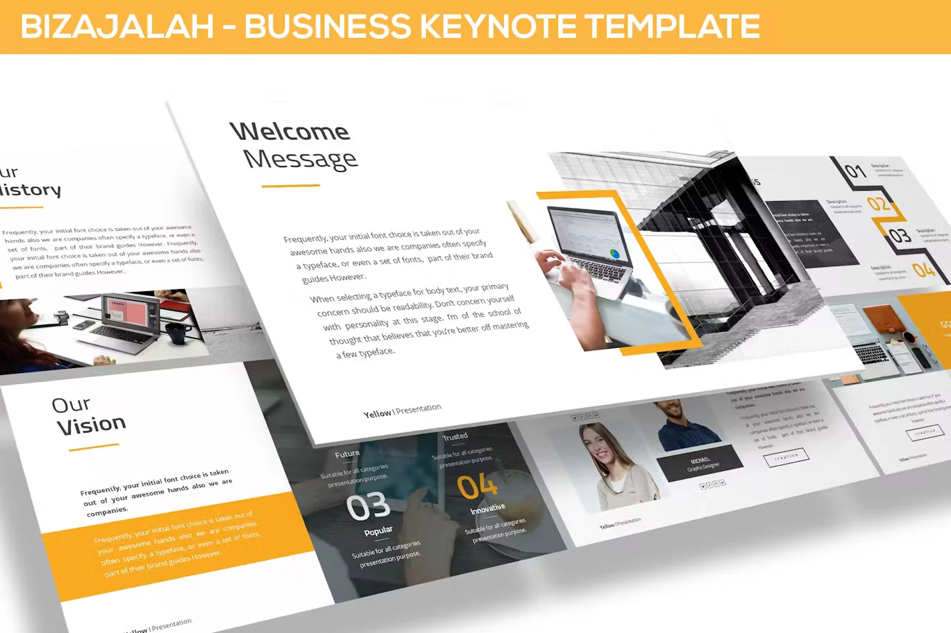 Bizajalah - Business Keynote Template