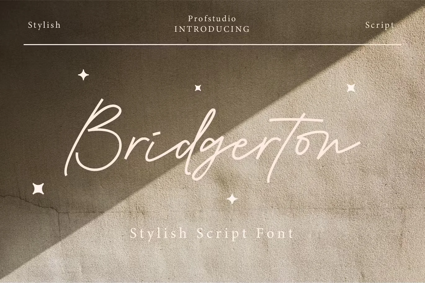 Bridgerton - Stylish Script Font