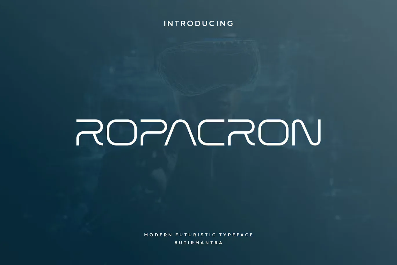 Ropacron - Modern Cyber Font