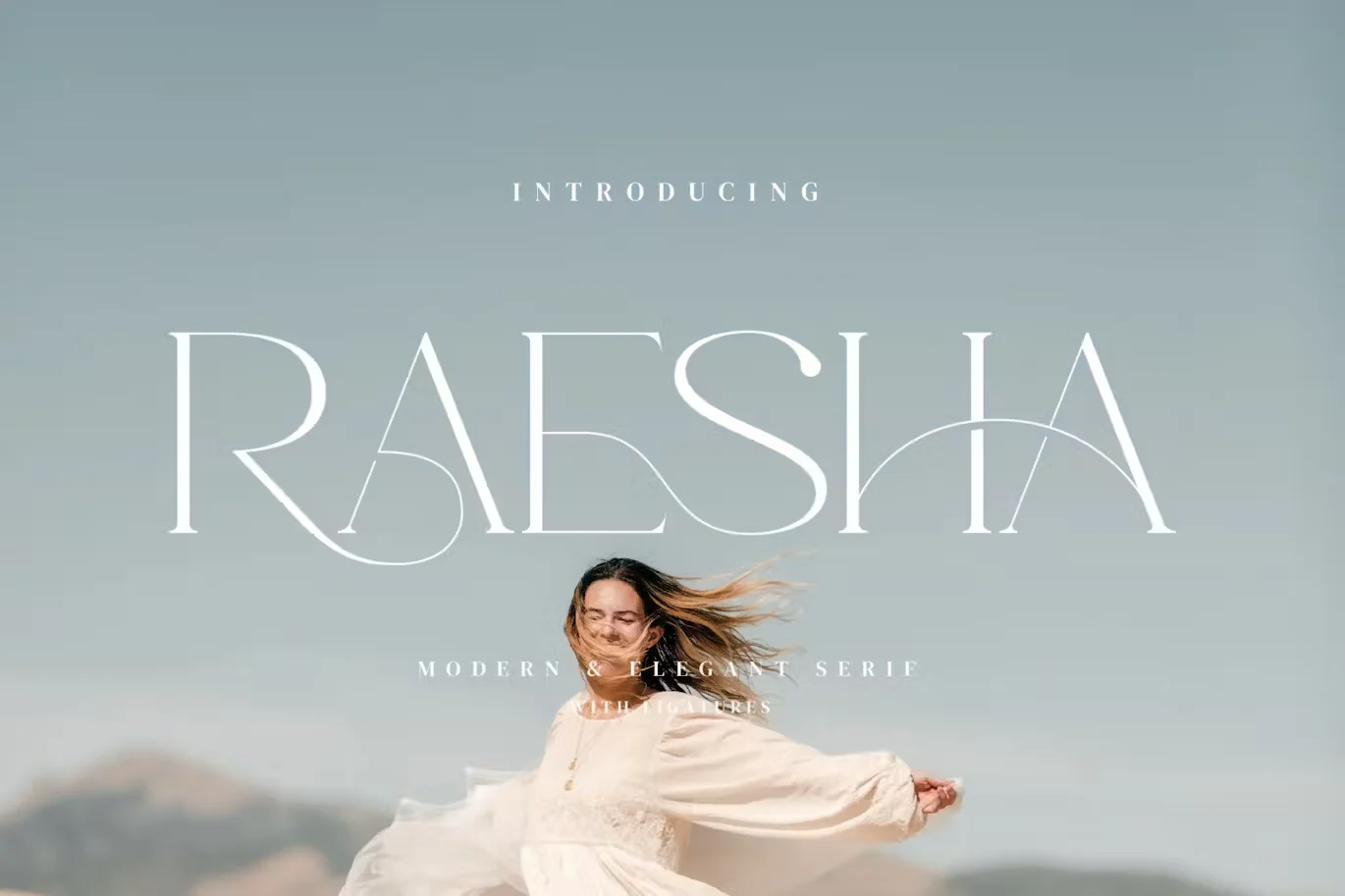 Raesha - Stylish Ligature Font